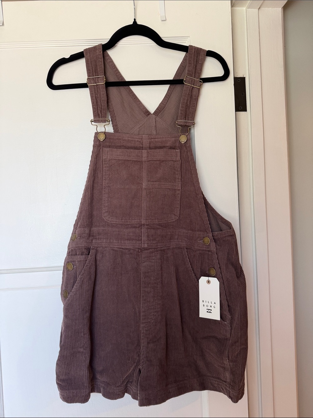 Billabong Women’s brown Corduroy overalls